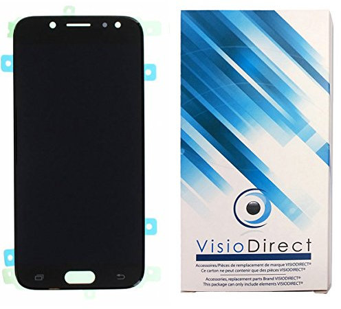 Visiodirect® Ecran Complet pour Samsung Galaxy J5 2017 SM-J530F téléphone Portable Noir vitre Tactile + écran LCD