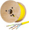 hb-digital 500m CAT.7 Cavo di rete Cavo di installazione LAN Cavo AWG23 Rame puro S/FTP PiMF LSZH Senza alogeni conforme a RoHS Cavo di installazione Ethernet dati PoE 10Gbit/s Certificato GHMT Giallo