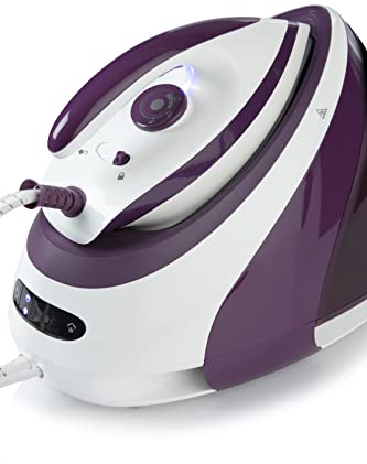Domo DO7110S Centrale vapeur 3000 W 1,8 L Semelle en céramique, Blanc