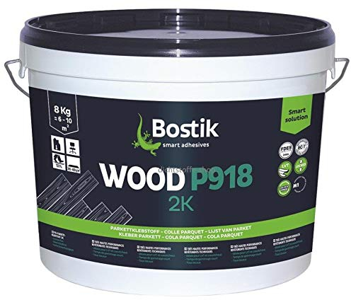 Bostik Wood P918 2K PU Klebstoff Kleber Parkett Laminat 8kg Eimer