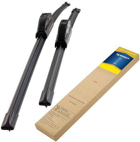 MICHELIN Perfect Fit 177 Scheibenwischer Set | Chrysler Voyager, Dodge Caravan | 650/650mm | Gelenkfreie Wischerblätter | Perfekte Passform, Geräuscharm | Nachhaltige Verpackung