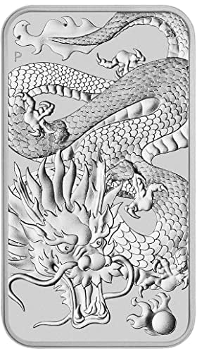 Australien Rectangular Dragon 2022 incl. Münzkapsel, 1 Unze Silberbarren, Münzbarren, Rechteckiger Drache, Differenzbesteuert nach § 25a UstG
