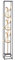 Paul Neuhaus, LED, Stehleuchte Selina, schwarz-gold, 35W-1750lm, dimmbar