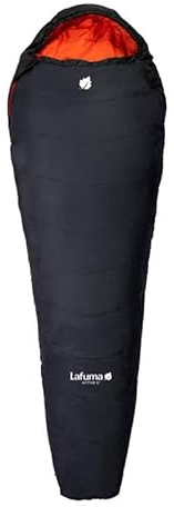 Lafuma - Active 0° – Unisex Schlafsack mit Kompressionssack – Synthetik – wasserabweisend – reißfest – dunkelblau, blau