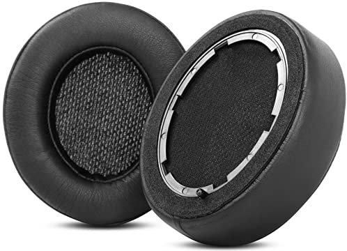 YunYiYi Ersatz-Ohrpolster kompatibel mit Teufel Real Blue NC/REAL Blue/Real Pure (2020) Stereo-Kopfhörer Zubehör Ersatzkissen (Black)