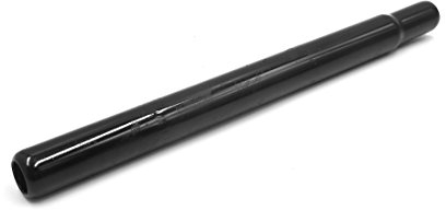 Ruilogod 30cm Länge Schwarz 27.2mm Dia Sitzsattel Lever Sattelstütze für Fahrrad