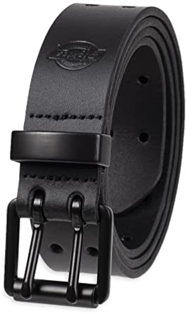 Dickies Lässiger Herren-Gürtel mit doppelter Zinke, Schwarz, M