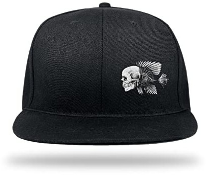 Snapback Hüte für Herren Baseballmützen Snap Rucksack Hut für Herren, Schwarz10