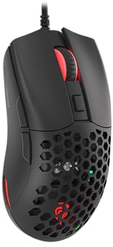 Genesis Gaming Maus KRYPTON 750 RGB kabelgebunden schwarz