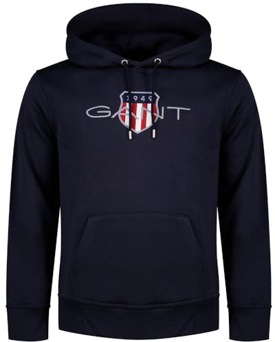 Gant Herren Reg Archive Shield Hoodie Kapuzenpullover