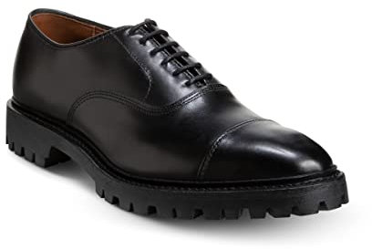 Allen Edmonds Park Avenue Herren-Schnürschuh aus Oxford-Leder, mit Zehenkappe, Schwarz, 44 EU