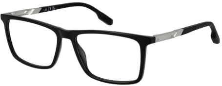 adidas Sport MARCOLIN Brille mit Sehstärke für Herren optional mit Sonnenbrillentönung oder Blaulichtfilter, Rechteckig, gefertigt aus Kunststoff, Modell: SP5070 (inklusive Brillenetui)