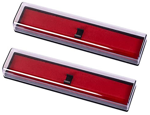 Tassety Gel-Federmäppchen, oval, Schreibwaren-Organizer, Schule, Büro, 2 Stück, siehe abbildung