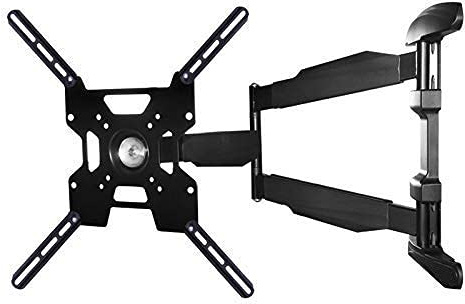 TV, TV Wall for Most 23-50 Inch Plasma Flat Screen Monitor, 300x300mm, with Full Motion Tilt Swivel Articulating 15 Extension Arm