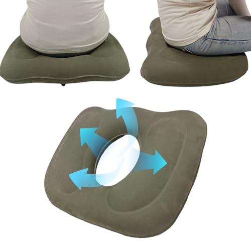 Landrain Aufblasbares HäMorrhoiden Sitzkissen, Sitzring SteißBein Entlastung Nach Op, HäMorriden Kissen Orthopedic