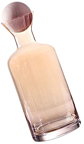 Garneck Double-Walled Glass Kettle Heat-Resistant Carafe Camping Tea Party Accessory Fridge Water Jug