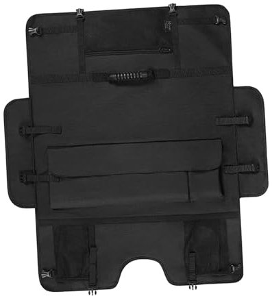 Dickly 27inch Monitors Carrying Case Protective Travel Bag Portable Folding Desktop Computer Dust Cover for Cable Travel Office Home