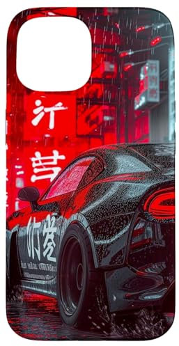 Retro JDM Japanese Drift Racing Tuning Car Tokyo Skyline Case for iPhone 15
