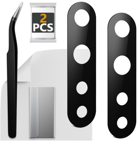 ExtKry 2 Pack Kamera Glas für OnePlus Nord AC2001/2003 | Kamera Glas Original Qualität Camera Glass Kameraschutz Kamera Linse Ersatz Rückseite HD mit Reparatur Set.