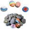 20 Stück Kieselsteine zum Bemalen Flach, Flache Steine zum Bemalen, 3–5cm, Kies Dekosteine Naturstein, Strand Kiesel, DIY Malerei Handwerk Steine, Bunte Malerei & Dekoration