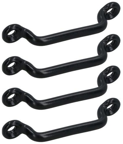 AB Tools 32mm Webbing Strap Bridge Securing Steel Staple Bracket Buckle