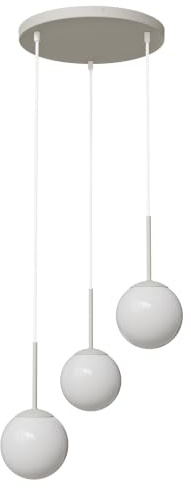SMART LED Deckenstrahler Schwenkbar 3 Flammig Deckenleuchte, 3xG9 Wandstrahler Taupe/Greige Spotlight Lampe Deckenlampe für Wohnzimmer Schlafzimmer Flur (3xG9 Lang)