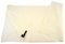 TigerTie Damen Nickituch Halstuch in creme elfenbein einfarbig Uni - Tuchgröße 60 x 60 cm - 100% Baumwolle