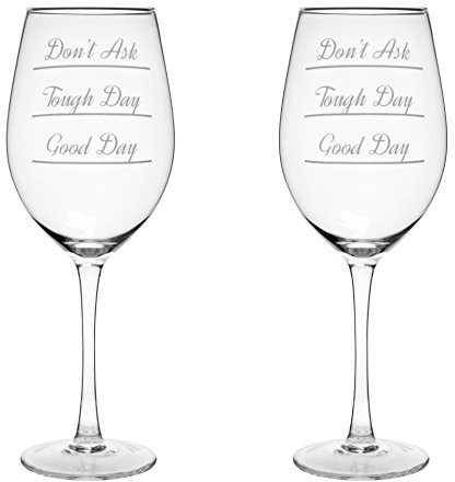 Premier Housewares Wine Glass, Clear, 27 x 9 x 9 cm