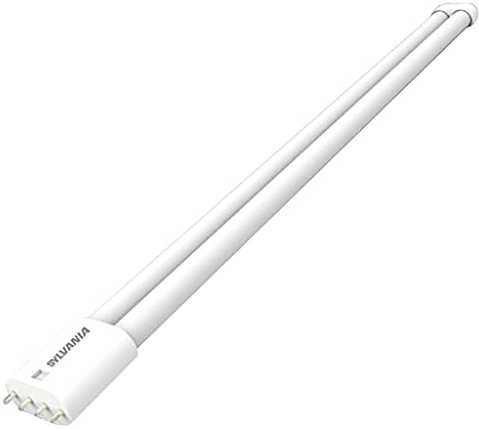 Sylvania T5 LEDlescent DULUX L LED Linear Light Bulb, 2G11 Base, Non-Dimmable, Ballast-Free, 2100 Lumens, 83 CRI, Frosted, 3000K, White (40331)