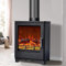 NRG 5KW Multifuel Woodburning Stove Eco Design High Efficiency Fireplace Defra Approved