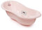 BABYLON Shuttle Badewanne Baby mit Badethermometer, Grosse Badewannen Zubehör 0-6/6-36 Monate, Babywanne, Mit Stöpsel, Rosa