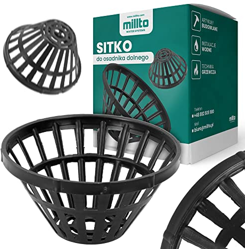 Millto™ Cestino Filtro per Pluviale Grondaia Raccoglitore di Foglie Sistema Drenaggio dei Rifiuti Parafoglie Cestello Flusso d'Acqua Maglia Polipropilene
