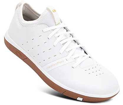 Crankbrothers Unisex Stamp Street Sneaker, Weißgold Gummi, 45 EU