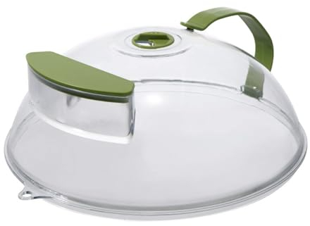 Tapa para Microondas para Salpicaduras de Comida, Tapa para Microondas para Salpicaduras de Comida Tapa para Microondas con Asa para Horno