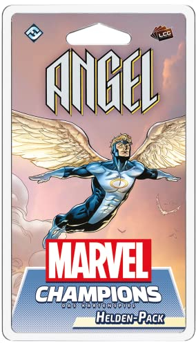 Fantasy Flight Games, Marvel Champions: LCG – Angel, Helden-Erweiterung, Expertenspiel, Kartenspiel, 1-4 Spieler, Ab 12+ Jahren, 45-90 Minuten, Deutsch