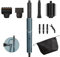Shark FlexStyle Limited Edition Teal Geschenkset 5-in-1 Air Styler & Haartrockner, Auto-Wrap Lockenwickler, FrizzFighter Finishing Tool, Oval Brush, Konzentrator, Clips & Aufbewahrungstasche, keine