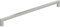 Amerock BP3691126 Schrankgriff aus poliertem Chrom | 320 mm Mitte zu Mitte Schrankbeschläge | Möbelbeschläge | Schubladengriff