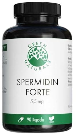 Heilpflanzenwohl GmbH Green Naturals Spermidin Forte 5,5 Mg Vegan Kapsel (n) 90 stk
