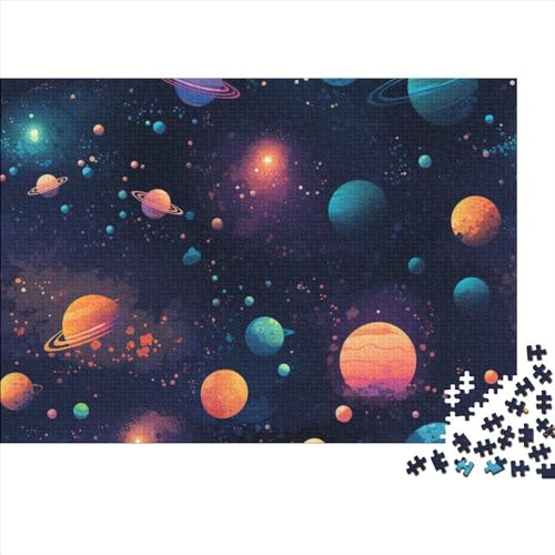 Universe Puzzle, Puzzle for Adults, Cosmic Planets Puzzle Game, for Adults Stress Relieve Game Toy Gift for Adults and Children from 14 Years 1000pcs (75x50cm)