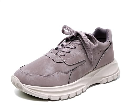 JOMIX Turnschuhe Freizeitschuhe Damen Laufschuhe Denim Leinwandschuhe Sneakers Fashion Fitness Schuhe Boardschuhe (Lila, 38 EU, SD2401)