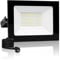 wowspeed 30W Led Strahler Außen mit Stecke 3000LM Scheinwerfer Aussen IP65 Fluter 3000K Warmweiß Aussenstrahler Flutlichtstrahler mit 300cm Cable fur Hinterhof Auffahrt Garage