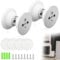2 Stück Wohnmobil Magnetischer Türfeststeller Türstopper Magnet für Wohnwagen Magnetischer RV Door Holder RV Door Holder magnetische Türschnäpper mit Schrauben für Wohnmobil, Bootsfächer (Weiß)