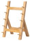 Colcolo Support de rangement pour couteaux de cuisine, présentoir à couteaux, présentoir à couteaux en bois pour cuisine, magasin, bureau, table à manger, Beige 5 couches