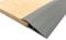 1M PVC Rubber Wheelchair Ramp Self Adhesive,Threshold Reducer,Door Floor Threshold Transition Strip,Butt Up Threshold-Moldings Trim for Doorways Carpet Floor Tile Edge(1cm,grey)