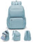 sikazan Mochila Escolar Grande,Mochila Azul Claro Instituto,Mochila Colegio Adolescente,Mochila Ordenador Portatil 15.6,Mochila Juvenil Chica
