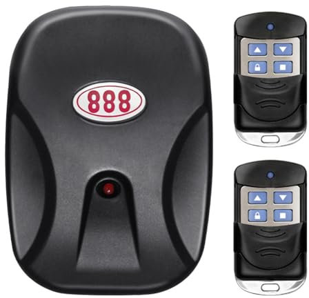 Sxmrmnx Receptor 888 433 MHz AC220 V motor externo cadena controlador motor puerta garaje puerta persiana caja de control receptor