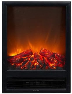 Xaralyn - Elektrischer Einbaukamin Elski - Dekokamin - 1300 Watt Heizung - Plug and Play - Fernbedienung