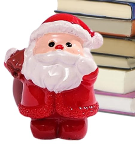 Generisch Kleine Weihnachtsmann Figur - Weihnachts Figur Dekoration,Weihnachtsdeko für Auto Armaturenbrett Garten Esstisch,Auto Armaturenbrett Deko
