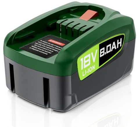 8000mAh Replacement Battery for Bosch 18V battery - Lithium-Ion Rechargeable Battery for PBA 18V PSB PSR, Cordless Tool Battery Packs for Bosch Outdoor Power Tools Home and Garden System