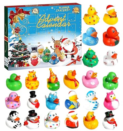 Weihnachts Enten Kalender Advent Lustiger Enten Bad Adventskalender Mit 24
